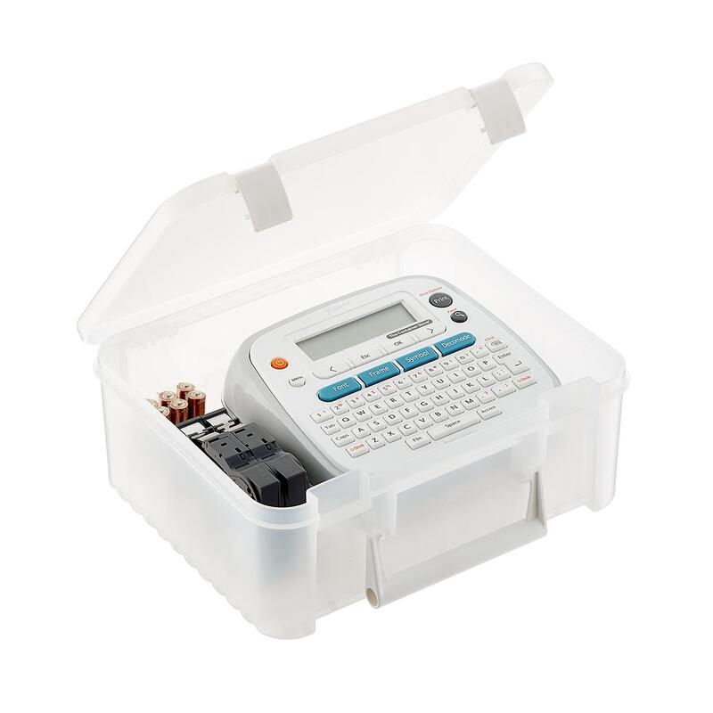 Electronic Label Maker with Carrying Case