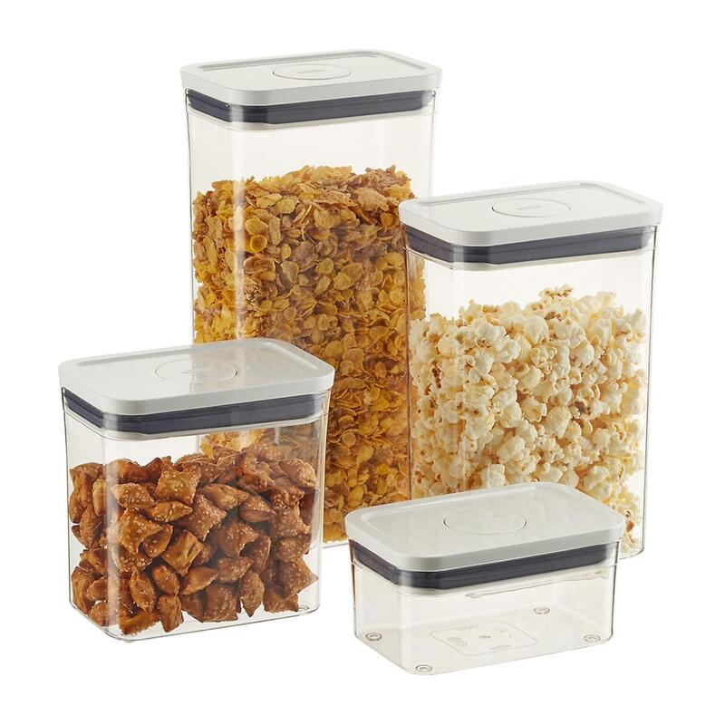 Rectangular Food Storage Canisters