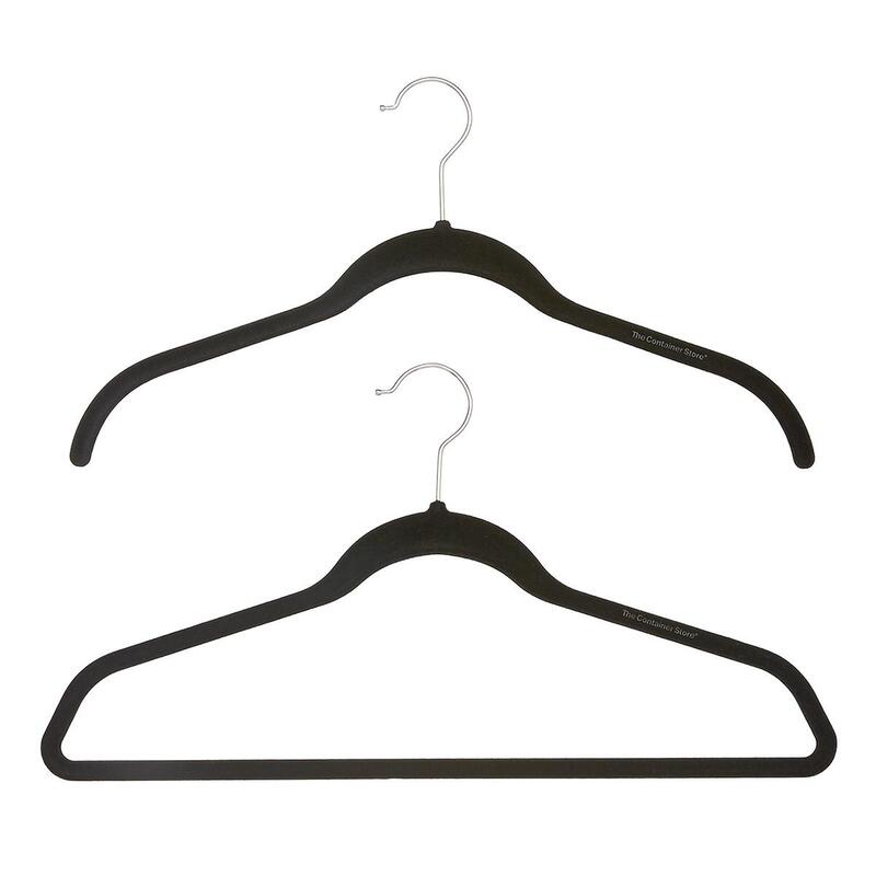 A Pair of Black Clothes Hangers