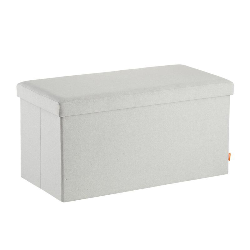 Light grey Poppin box bench